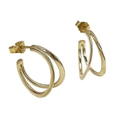HEIRING CLASSIC CREOL ØRERINGE I 14 KARAT GULD - 79-4-34