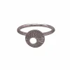 HEIRING DRØMMEFANGER RING MINI I OXYDERET SØLV - 51-4-78OX