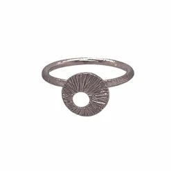 HEIRING DRØMMEFANGER RING MINI I OXYDERET SØLV - 51-4-78OX