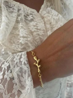 HEIRING FLOREA TOP TIL MULTI ARMRING I FORGYLDT SØLV - 53-4-88FG