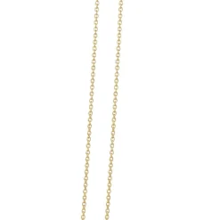 HEIRING HALSKÆDE I FORGYLDT SØLV 70 CM - 51-2-25FG