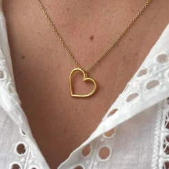 HEIRING HJERTE VEDHÆNG I SØLV - 53-6-02RH