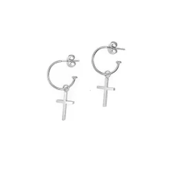 HEIRING KORS VEDHÆNG TIL CREOL FORGYLDT SØLV - 52-1-90CR/FG