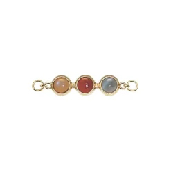 HEIRING KOULÉ MIXET TOP TIL MULTI ARMRING I FORGYLDT SØLV - 53-4-38FG-7