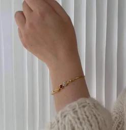 HEIRING KOULÉ MIXET TOP TIL MULTI ARMRING I FORGYLDT SØLV - 53-4-38FG-7