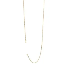 HEIRING MULTI CHAIN SØLV FORGYLDT 42 CM - 53-4-71FG