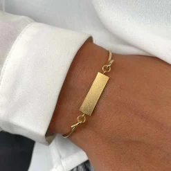 HEIRING SIGNET TOP TIL MULTI ARMRING I FORGYLDT SØLV - 53-4-36FG