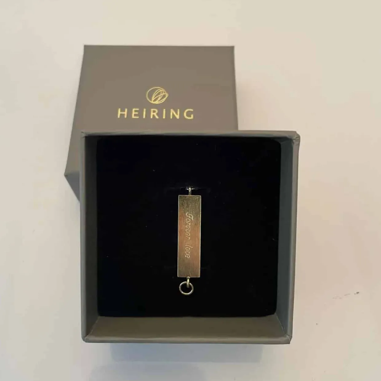 HEIRING SIGNET TOP TIL MULTI ARMRING I FORGYLDT SØLV - 53-4-36FG