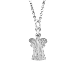 HEIRING SKYTSENGEL VEDHÆNG LUKKET I SØLV - 51-5-72RH