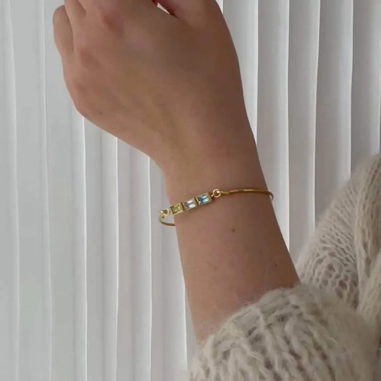 HEIRING SQUARE MIX TOP TIL MULTI ARMBÅND I FORGYLDT SØLV - 53-4-31FG-9-1