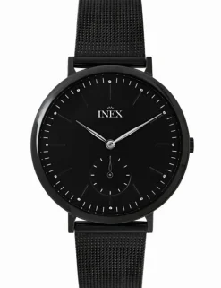 INEX DAME UR SORT DOUBLE MED MESH LÆNKE