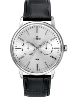 INEX HERRE UR DAG DATO MED SORT LÆDER REM