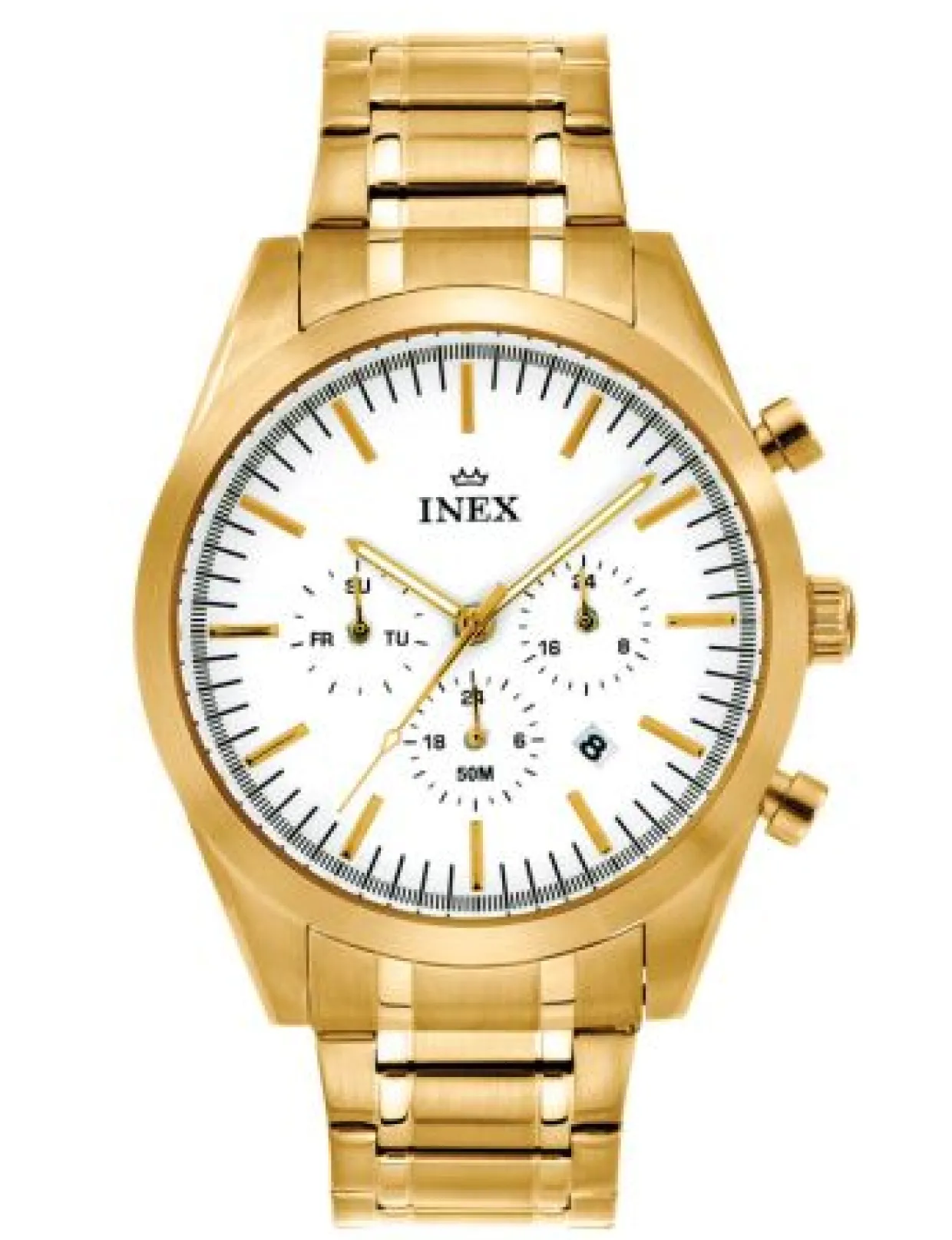 INEX UR HERRE GULD FARVET MED LÆNKE - A76204-1D0I