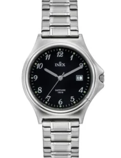 INEX UR HERRE STÅL MED SAFIRGLAS - A69507S5A