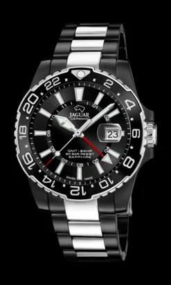 JAGUAR LIMITED EDITION SORT OG STÅL -J1031/1S