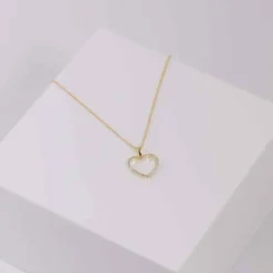 JOANLI NOR AIDANOR HALSKÆDE SØLV FORGYLDT - 20450035900