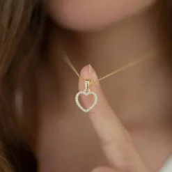 JOANLI NOR AIDANOR HALSKÆDE MED HJERTE - 20450725900