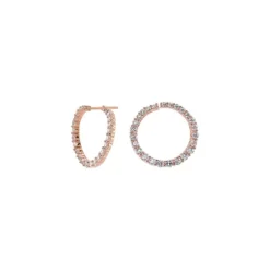 JOANLI NOR ANNANOR ØRERINGE SØLV ROSAFORGYLDT - 30451227900