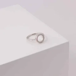 JOANLI NOR ANNANOR RING SØLV MED ZIRKONIA - 104503409