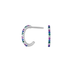 JOANLI NOR FIRANOR ØRERING SØLV 12 MM - 345 250