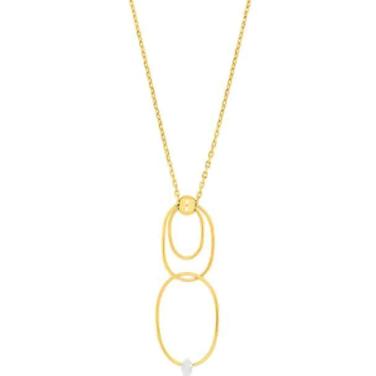 JOANLI NOR HALSKÆDE SØLV FORGYLDT MAJANOR - 20452115900