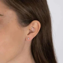 JOANLI NOR JOANNOR SØLV ØRESTIK MINI ØJE - 30453420900