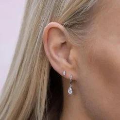 JOANLI NOR JOANNOR SØLV ØRESTIK MINI ØJE - 30453420900