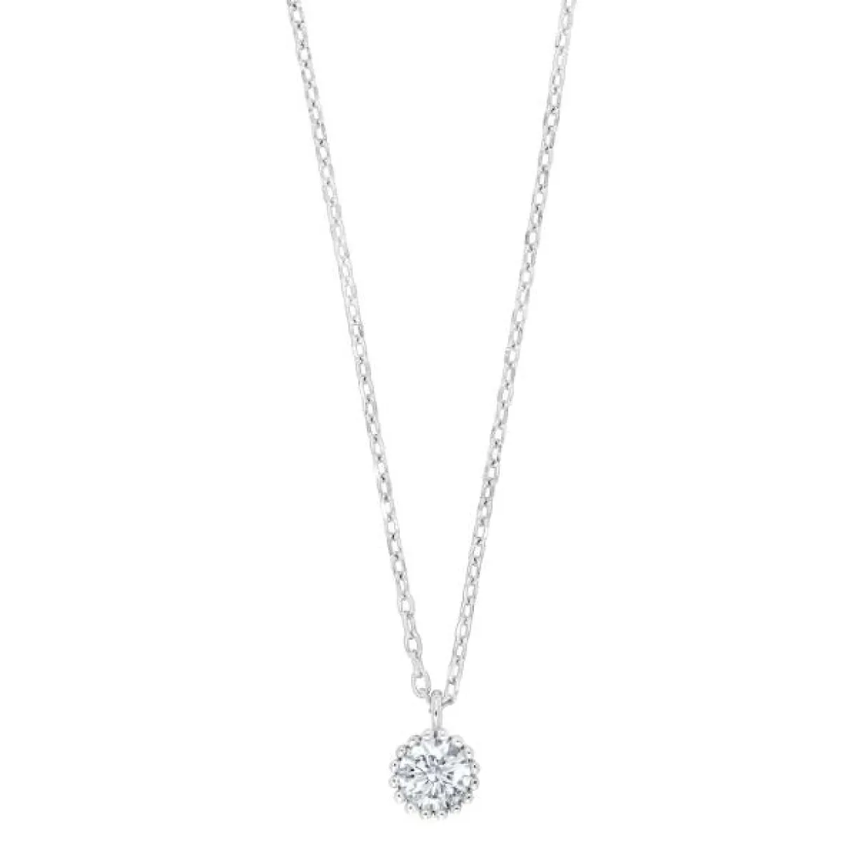JOANLI NOR JOJONOR HALSKÆDE SØLV MED ZIRKONIA - 20451880900