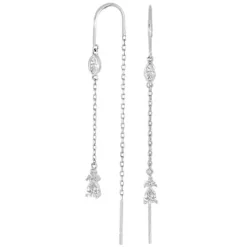 JOANLI NOR LINENOR SØLV ØRERINGE - 30453760900