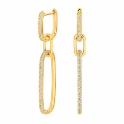 JOANLI NOR MIMINOR 2 DROP SØLV FORGYLDT - 30570075900