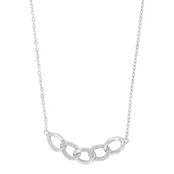 JOANLI NOR SØLV HALSKÆDE JASMINNOR - 245 187