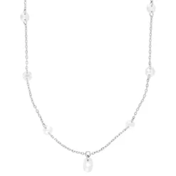 JOANLINOR IDUNANOR HALSKÆDE SØLV MED ZIRKONIA - 245 185