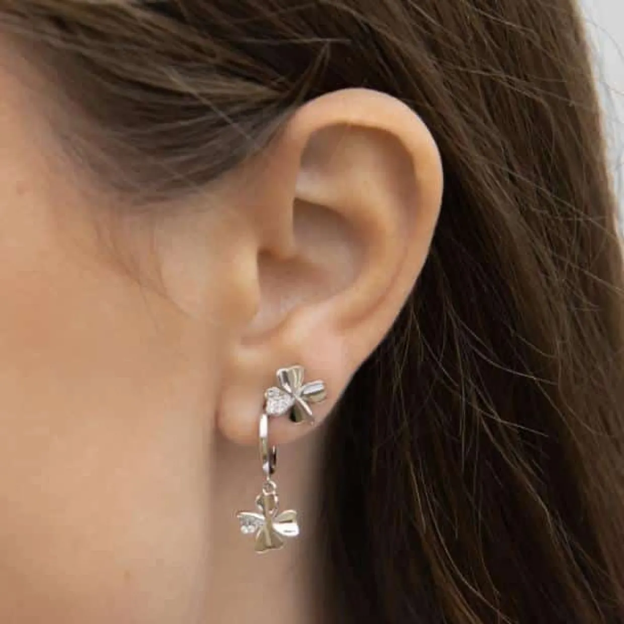 JOANLINOR ØRERINGE CREOLER SØLV - 30453500900