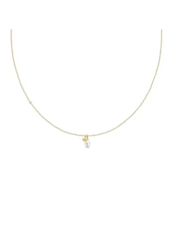 JULIE SANDLAU AFRODITE VEDHÆNG MED HVID PERLE - PD68GDWHPL