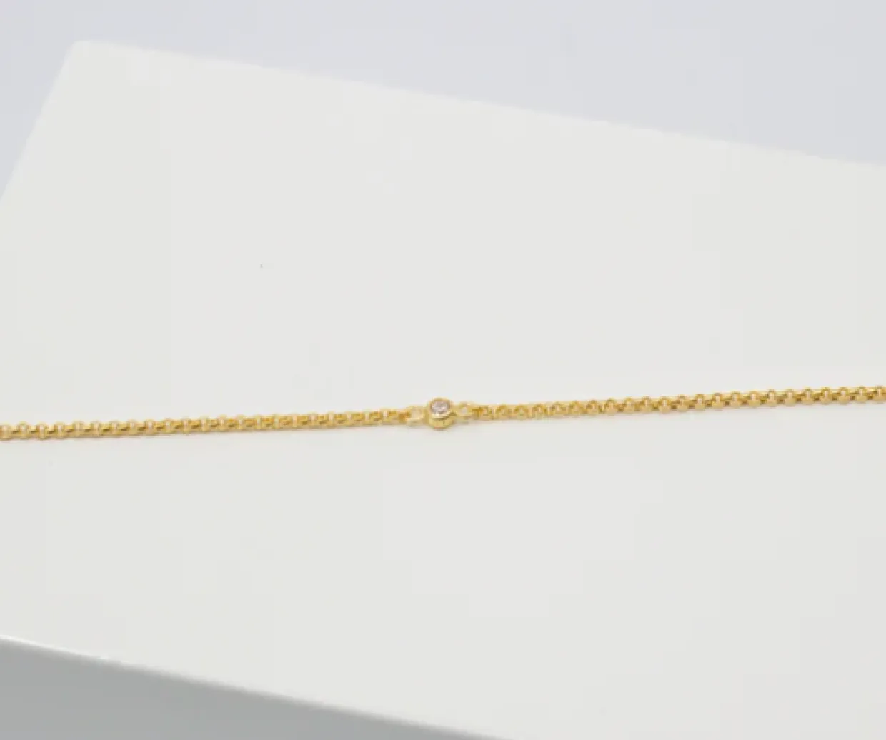 JULIE SANDLAU ARMBÅND SØLV FORGYLDT FINA - BR271GDCZ