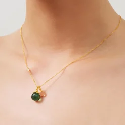 JULIE SANDLAU BERRY VEDHÆNG I FORGYLDT SØLV - PD379GDTMCRCZ