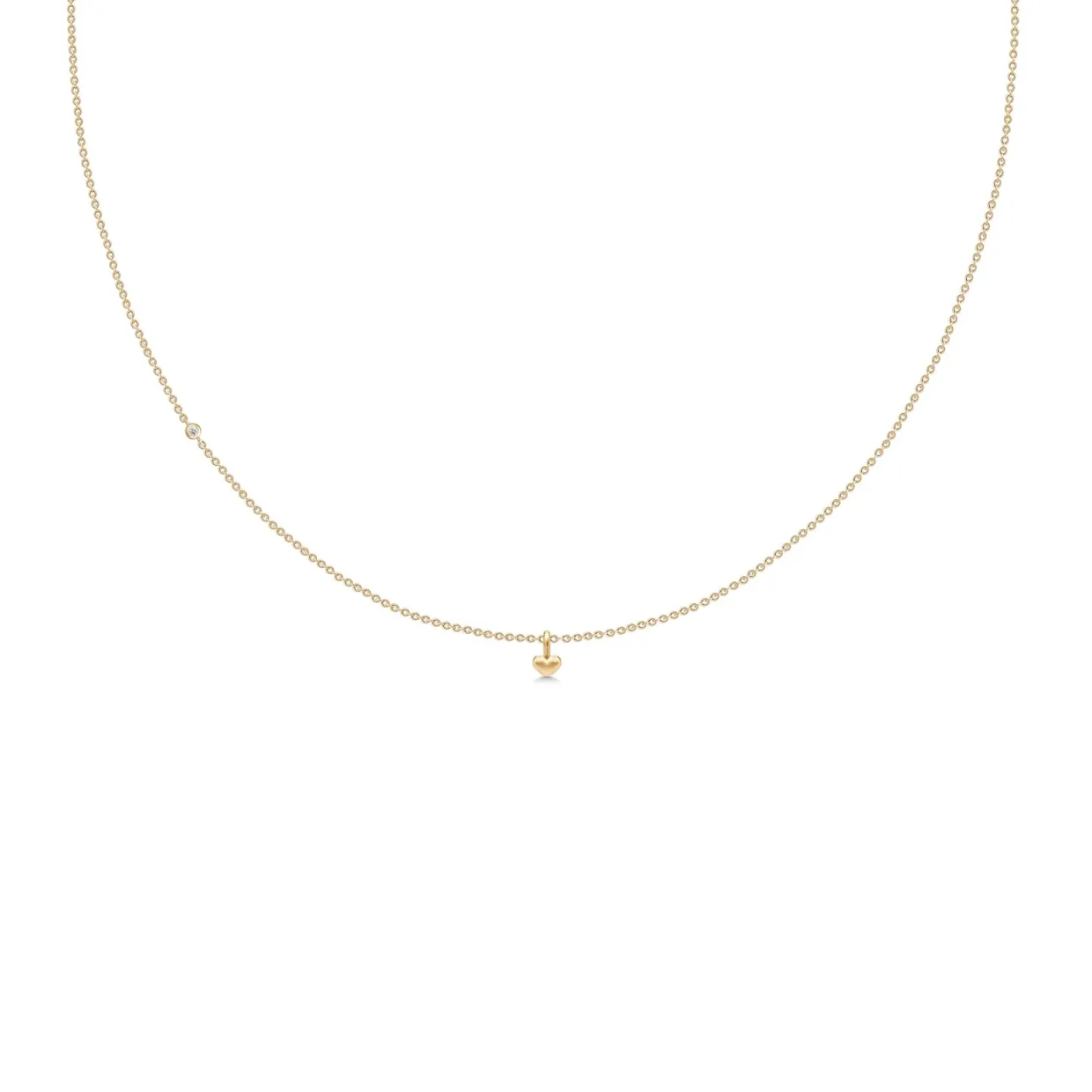 JULIE SANDLAU LOVE VEDHÆNG MED HJERTE - PD02GD