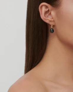 JULIE SANDLAU PRIMA BALLERINA ØRERINGE LONDON BLÅ - HKS548GDLBCRCZ