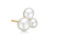 JULIE SANDLAU ØRERING GULD 14 KARAT ESTHER HØJRE - YG14-ST342