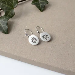 JULIE SANDLAU ØRERINGE SØLV TREE OF LIFE - HKS662RHCZ