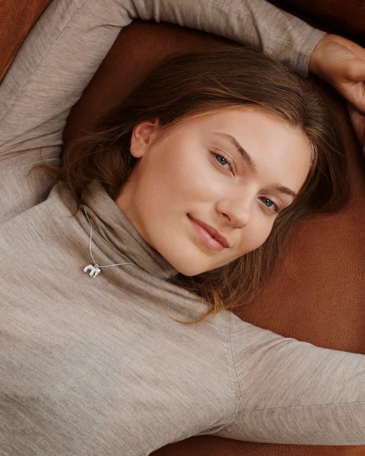 KAY BOJESEN JEWELRY ELEFANT HALSKÆDE SØLV MED KÆDE - KBJ-5