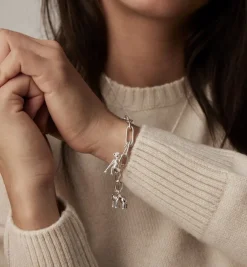 KAY BOJESEN JEWELRY KÆDEARMBÅND I MASSIV STERLING SØLV 17,5 CM - KBJ-37-17