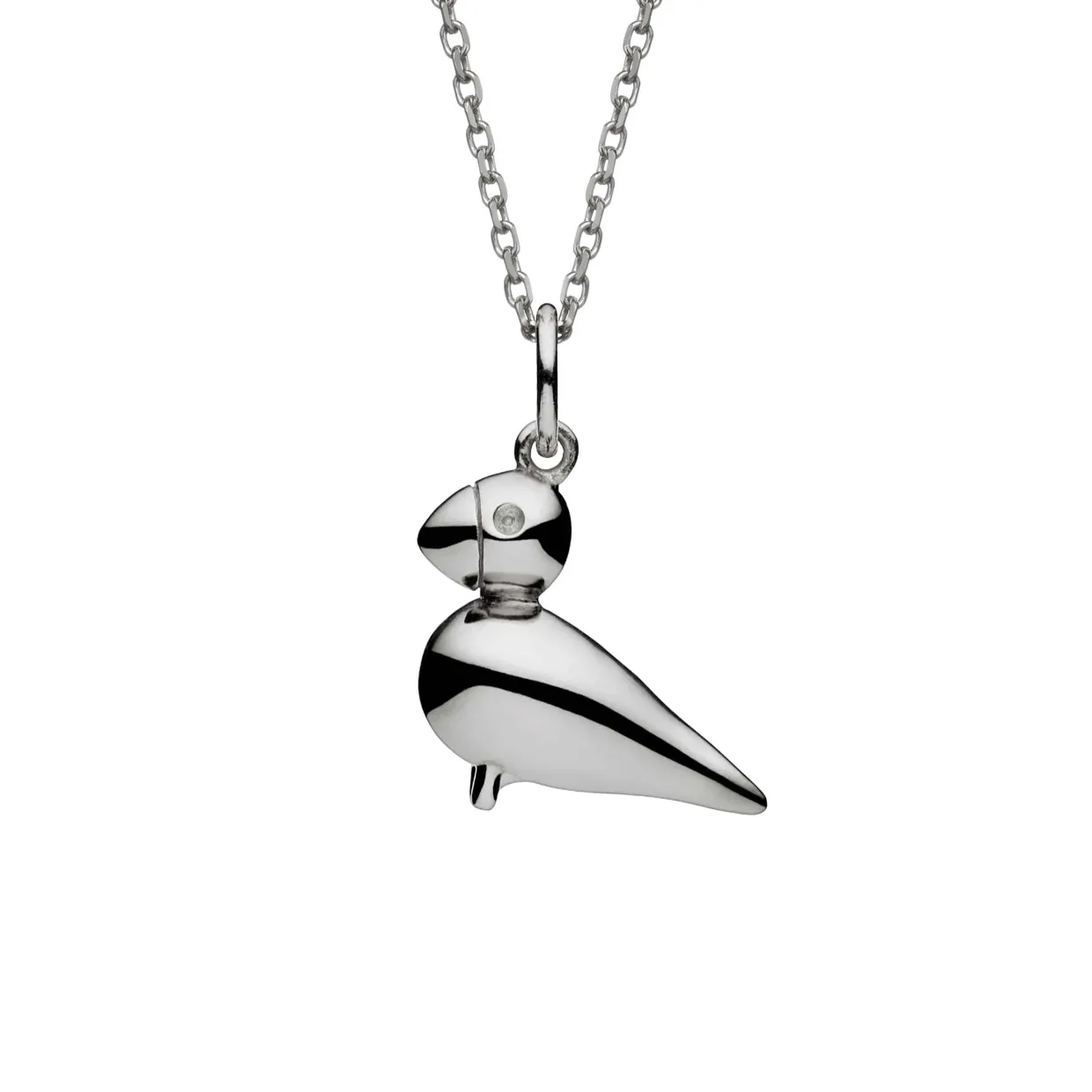 KAY BOJESEN JEWELRY SANGFUGL VEDHÆNG I SØLV UDEN KÆDE - KBJ-15