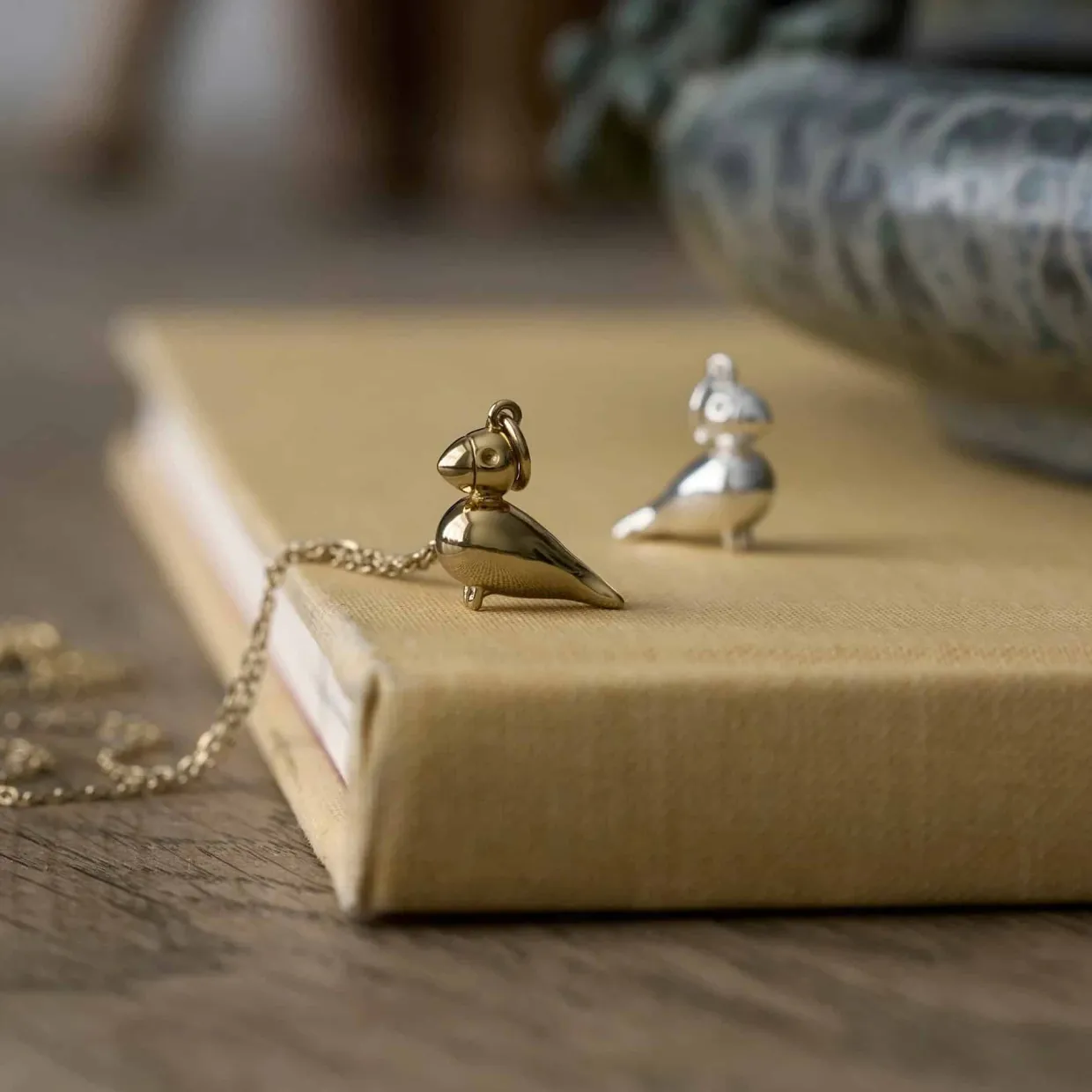 KAY BOJESEN JEWELRY SANGFUGL VEDHÆNG I SØLV UDEN KÆDE - KBJ-15