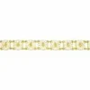 LUND COPENHAGEN MARGUERIT ARMBÅND 11 MM SØLV FORGYLDT - 901011-M