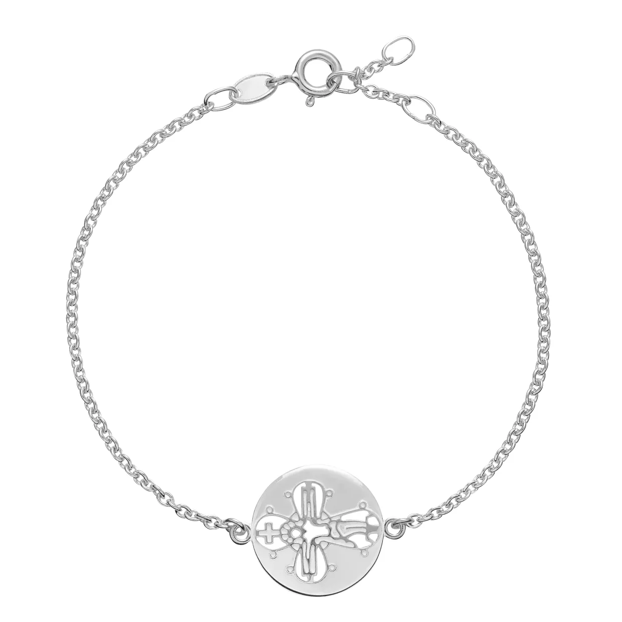 LUND COPENHAGEN SØLV ARMBÅND MED DAGMARKORS - 9011216