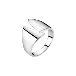 LUND COPENHAGEN SØLV RING GLAT - 9071131