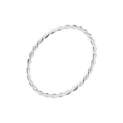 LUND COPENHAGEN SNOET SØLV ARMRING - 9031424