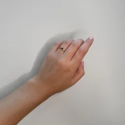 MADS Z BLUE POETRY 14 KARAT RING MED TOPAS- 1546181