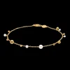 MADS Z BUBBLES N' PEARLS ARMBÅND 14 KARAT GULD MED PERLER - 1553166